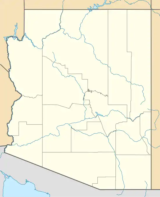 San Carlos is located in Arizona
