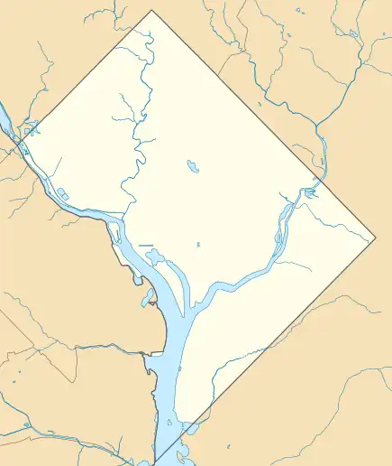 Georgetown Reservoir is located in the District of Columbia