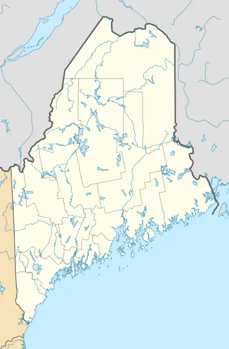 Fort Preble is located in Maine