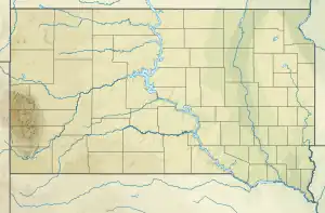 Map showing the location of Springfield Recreation Area