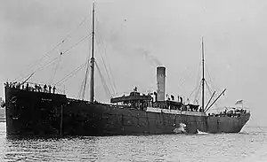 USS Celtic (1898–1923, later AF-2) Photographed circa May 1898