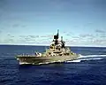 A port bow view of Reeves. (1991)