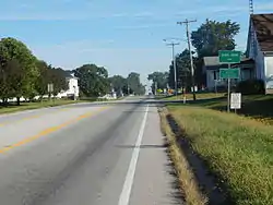 US 67 northbound entering Good Hope