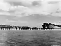 USS LST-205 during Battle of Saipan on 21 June 1944