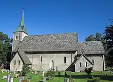 The medieval Ullensvang Church