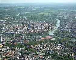 Ulm with the Ulm Minster