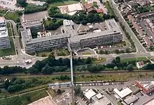 Image 2Unilever Research Laboratory at Port Sunlight (Bebington) looking west, next to the Wirral Line  (from North West England)