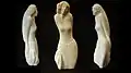Woman in white coral