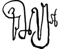Vameq III's signature