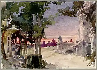 Image 169Set design for Act 3 of Edgar, by Giuseppe Palanti (from Wikipedia:Featured pictures/Culture, entertainment, and lifestyle/Theatre)