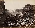 Samuel Bourne, "Views of India, Plate 8," 1863–1869, photograph mounted on cardboard sheet