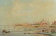 Buenos Aires view, watercolour.