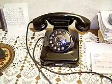 Image 41A German rotary dial telephone, the W48 (from History of the telephone)