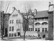 Warder House, at 1515 K Street NW, circa 1900.