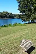 Landing area in Washington Crossing State Park