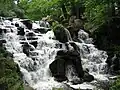 Image 91Waterfall at Virginia Water on the north-western (Berkshire) border (from Portal:Surrey/Selected pictures)