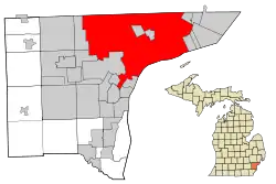 Brightmoor, Detroit is located in Wayne County, Michigan