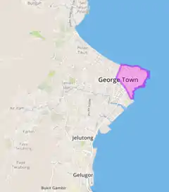 The Residency, Penang is located in George Town
