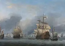 The surrender of the Prince Royal 3 June 1666