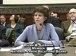 Image 30Wilma B. Liebman, chair, NLRB.