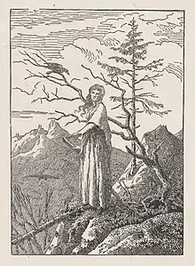 Woman with a Raven at an Abyss, 1803, Metropolitan Museum of Art
