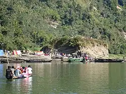 Worshiping Place at Barak River, Assam. India