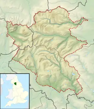 Baugh Fell is located in Yorkshire Dales