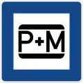 Sign 316-50Park and ride