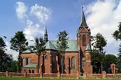 Saint Nicholas church in Lubzina