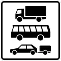 Lkw, busses & Pkw with trailers