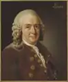 Image 11Carl von Linné, Alexander Roslin, 1775 (oil on canvas, Gripsholm Castle).  Linnaeus was a Swedish botanist, zoologist, and physician who formalised binomial nomenclature, the modern system of naming organisms. He is known as the "father of modern taxonomy".