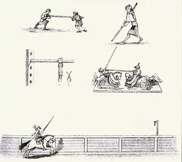 Tilting (From Strutt's 'Sports and Pastimes.').jpg